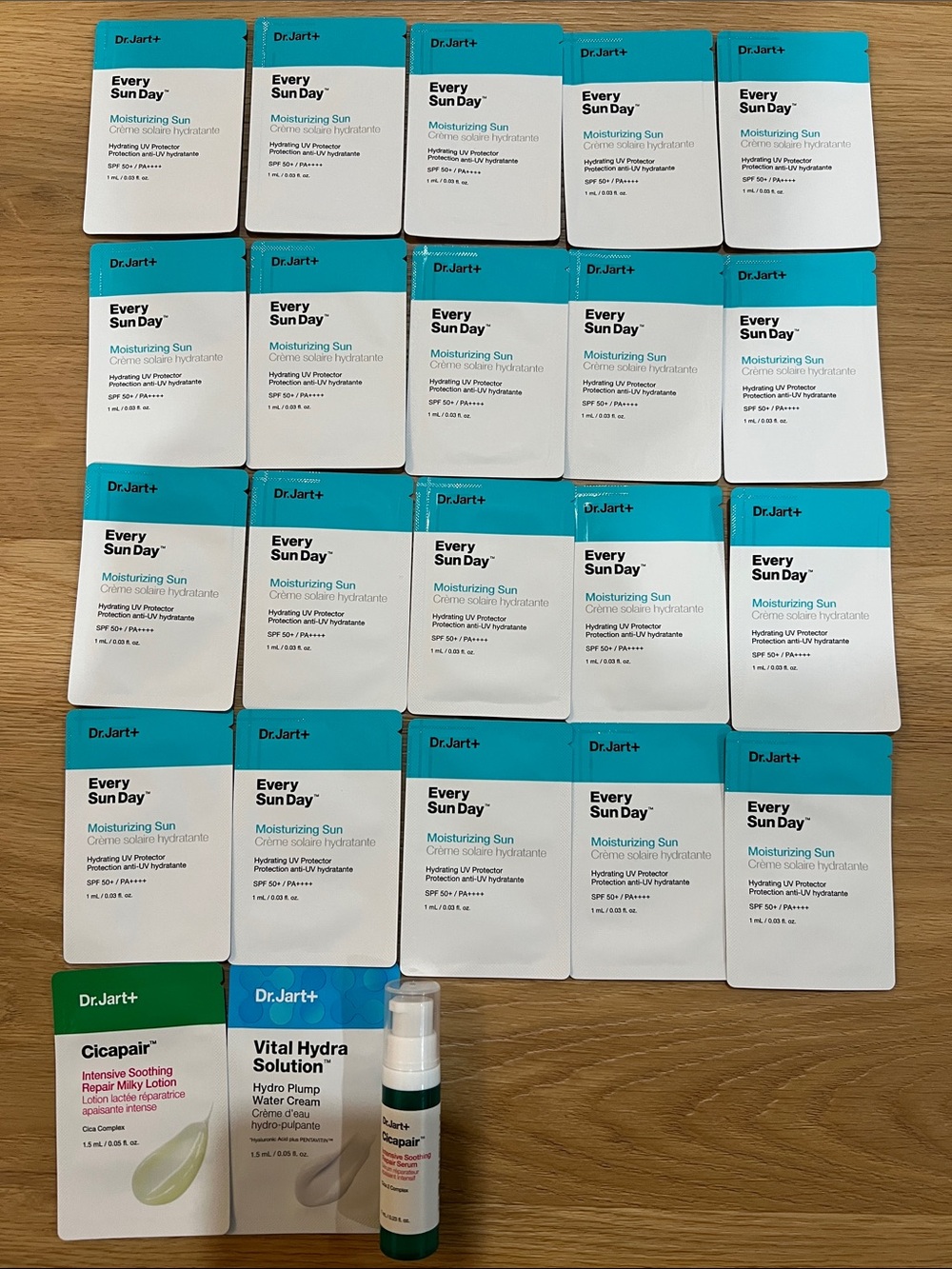 20ml total Dr.jart+ Sunscreen,cicapair samples